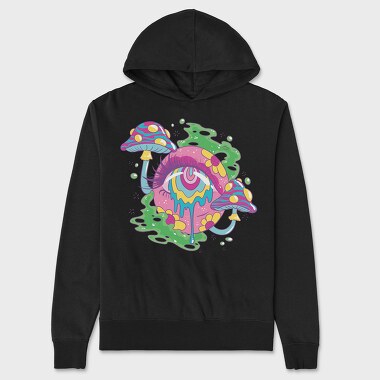 Trippy Eye, Unisex Men's Hoodie