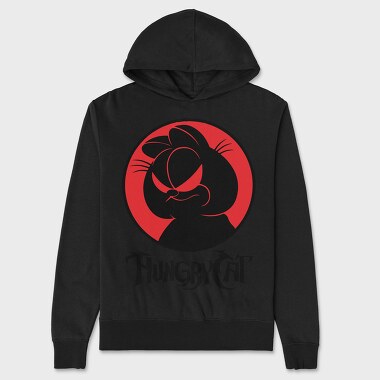 Garfield Hungry Cat, Unisex Men's Hoodie