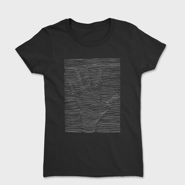 3D illusion Hand, Women's T-Shirt