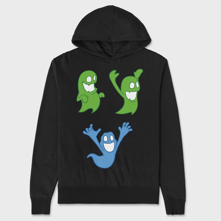 Goob Greenie Ghost, Unisex Men's Hoodie