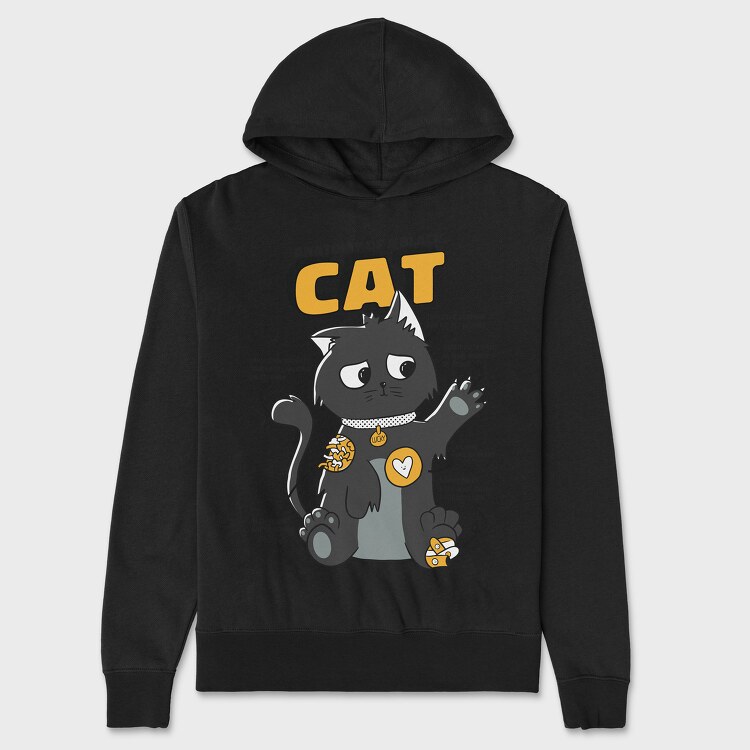 Black Cat Anatomy, Унисекс Мъжко Суичър
