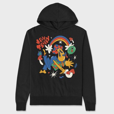 Stay Trippy Fungi, Unisex Men's Hoodie