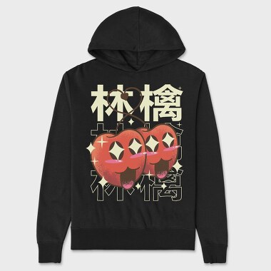 Apple Crazy Kawaii, Unisex Men's Hoodie