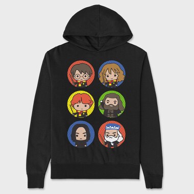 Harry Potter Figurine, Unisex Men's Hoodie