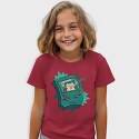 Heart Dolphin, Kids' T-Shirt