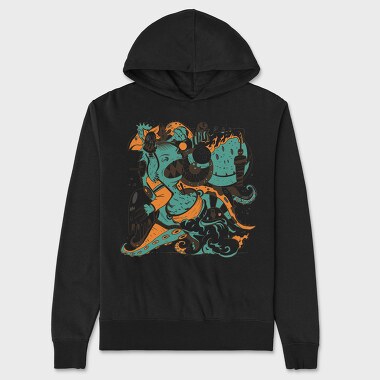 Creative Friday Monsters Camilo, Unisex Men's Hoodie