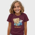 Lets Glow Crazy Cat, Kids' T-Shirt