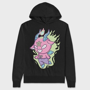 Cute Pastel Baphomet, Unisex Men's Hoodie