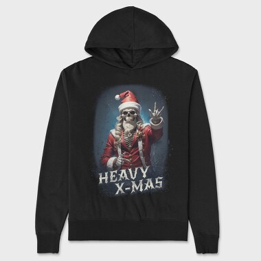 Heavy X Mas Christmas, Unisex Men's Hoodie
