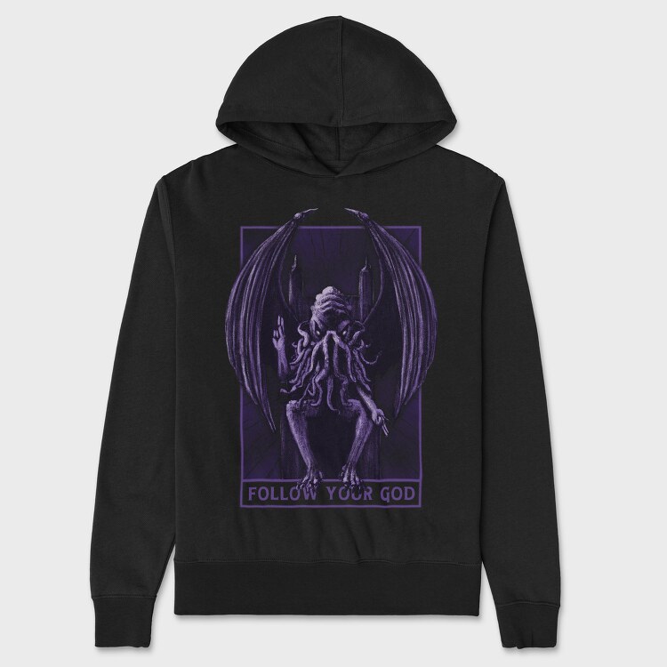 Chtulu Throne, Унисекс Мъжко Суичър