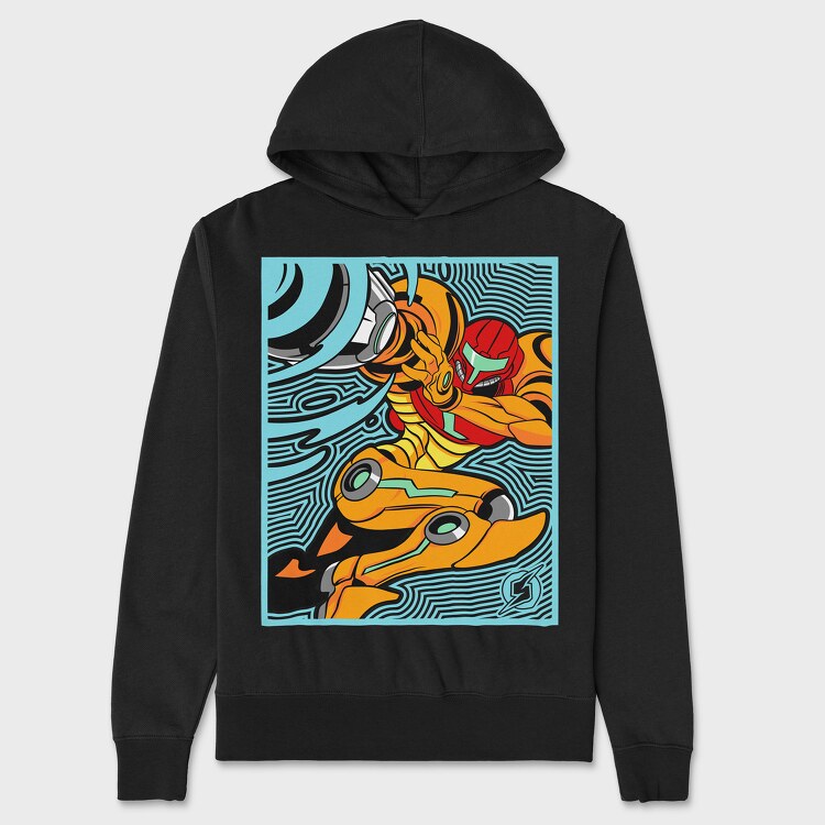 Samus Metroid Mini, Unisex Men's Hoodie