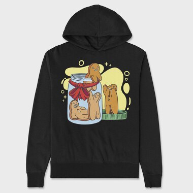 Ginger Cookie Escape Jar, Unisex Men's Hoodie