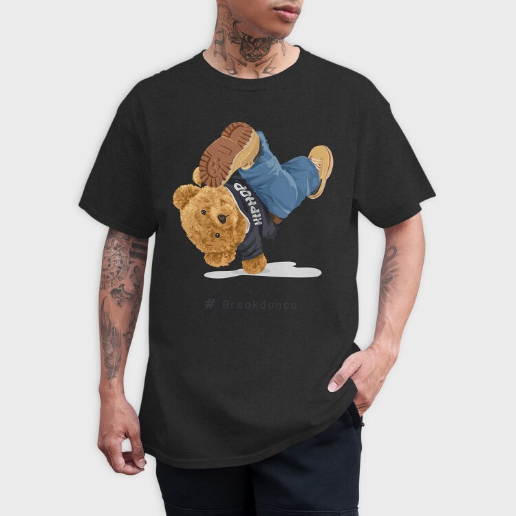 Cartoon Retro Courage the Cowardly Dog 4, Unisex Men's T-Shirt