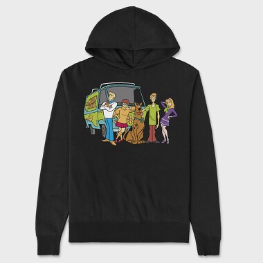 Scooby Doo 1, Unisex Men's Hoodie