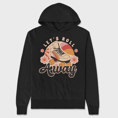 Lets Roll Away, Unisex Men's Hoodie