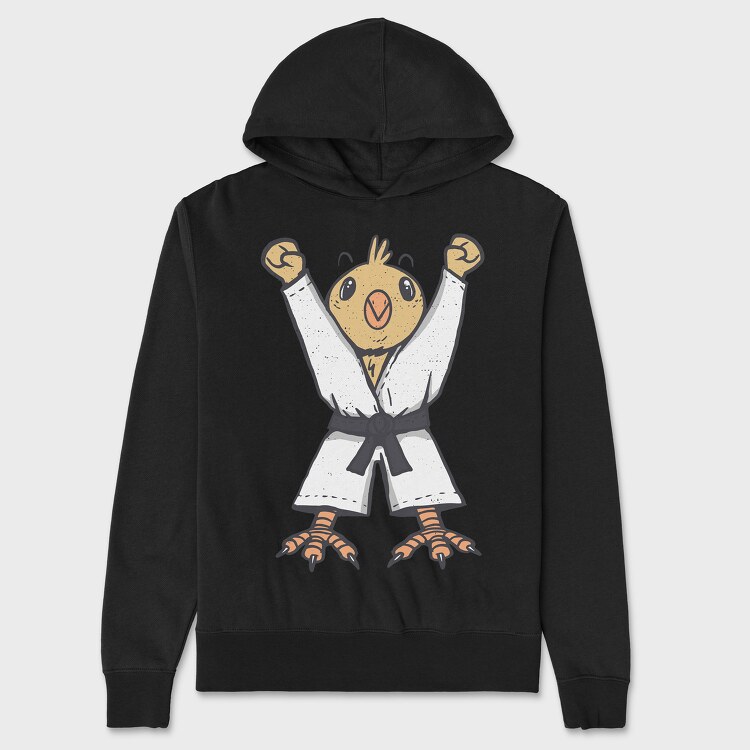 Carate Chicken, Unisex Men's Hoodie