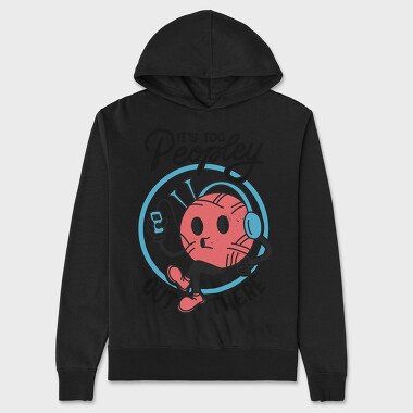 Its Too Peopely Outside, Unisex Men's Hoodie