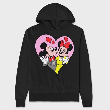 Cartoon Retro Disney 5, Unisex Men's Hoodie