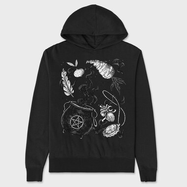 Witch 11, Unisex Men's Hoodie
