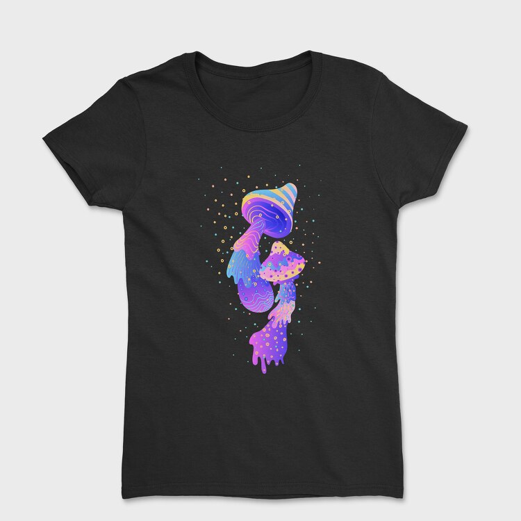 Psychedelics Mushrooms, Women's T-Shirt
