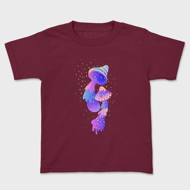 Psychedelics Mushrooms, Kids' T-Shirt