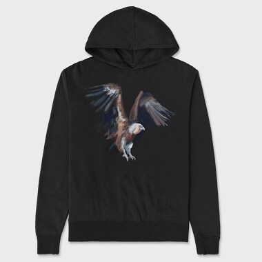 Vulture Painting, Unisex Men's Hoodie