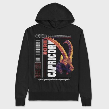 Horoscope Capricorn, Unisex Men's Hoodie