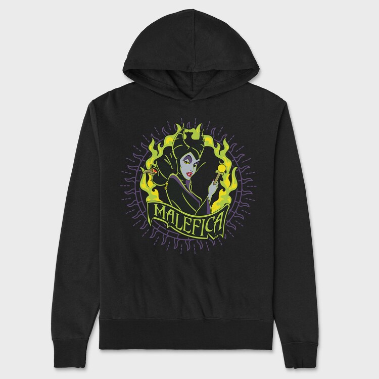 Villanas Disney Malefica A, Унисекс Мъжко Суичър