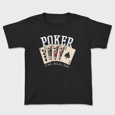 Poker, Kids' T-Shirt
