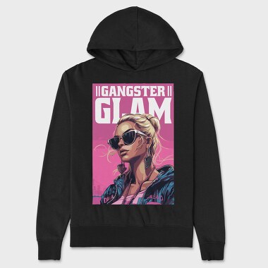 Girl Gangster, Unisex Men's Hoodie