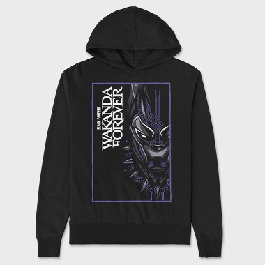 wakanda forever, Унисекс Мъжко Суичър