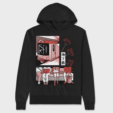 Japanese Comics 3, Unisex Men's Hoodie
