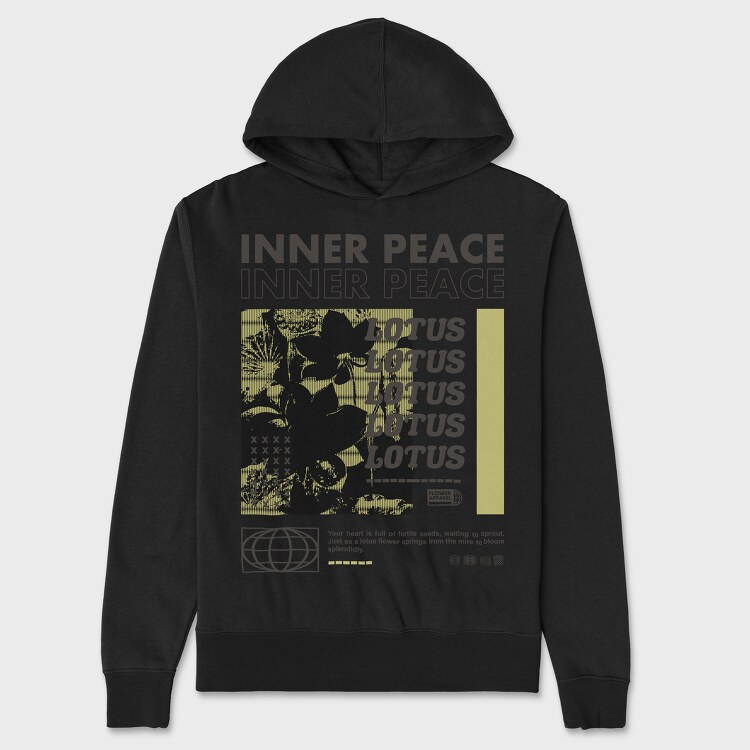 Inner Peace 1, Унисекс Мъжко Суичър
