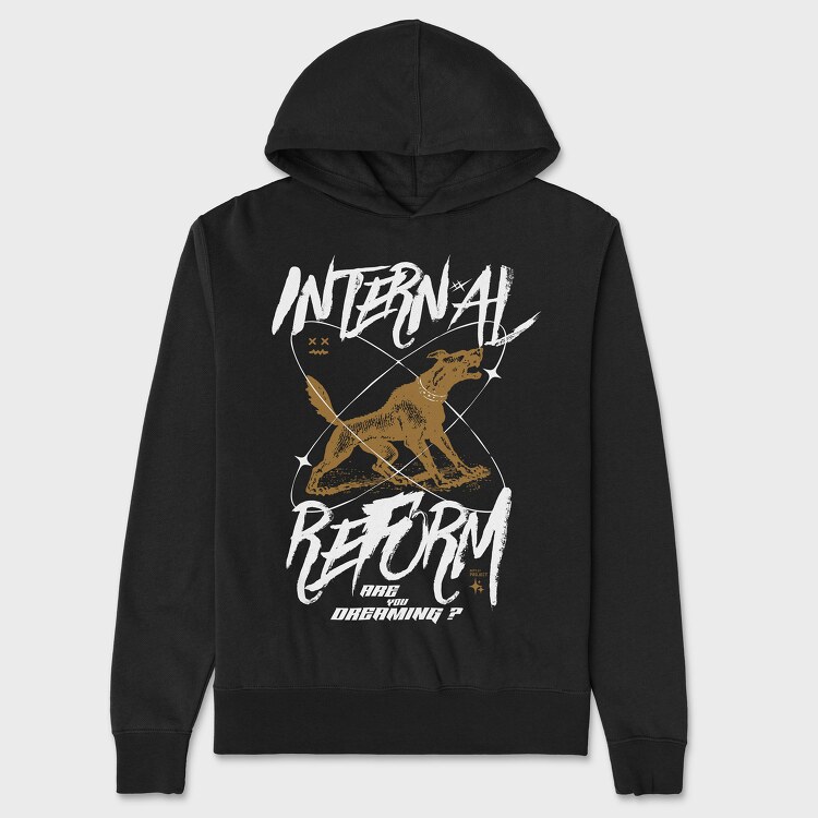 Internal Reform 1, Unisex Men's Hoodie