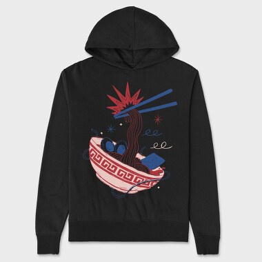Food and Drink Ramen, Unisex Men's Hoodie