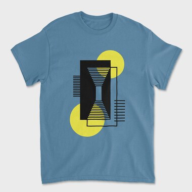 Geometric Stroke, Unisex Men's T-Shirt