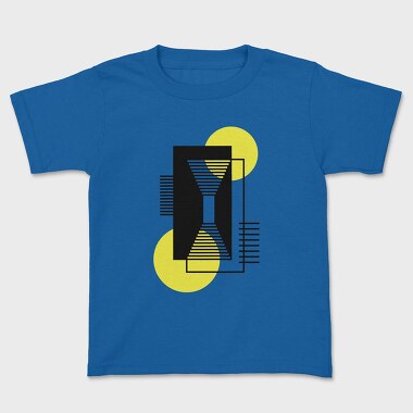 Geometric Stroke, Kids' T-Shirt
