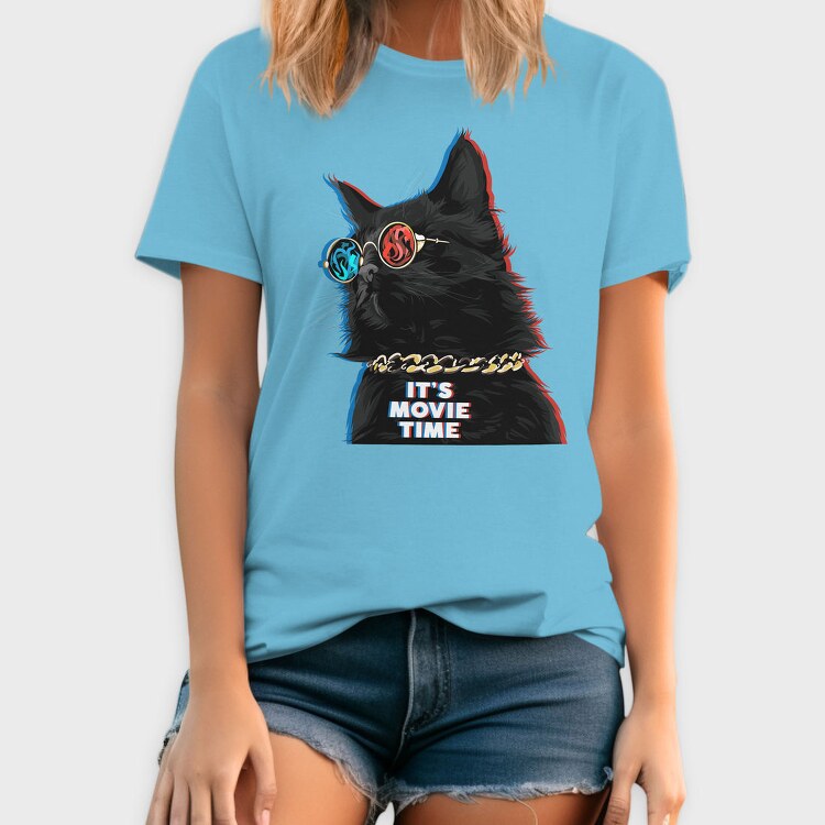 Ugly Sweater Christmas Cat, Kids' T-Shirt