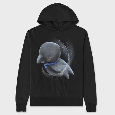 Унисекс Мъжко Суичър, Cute Crow Magic