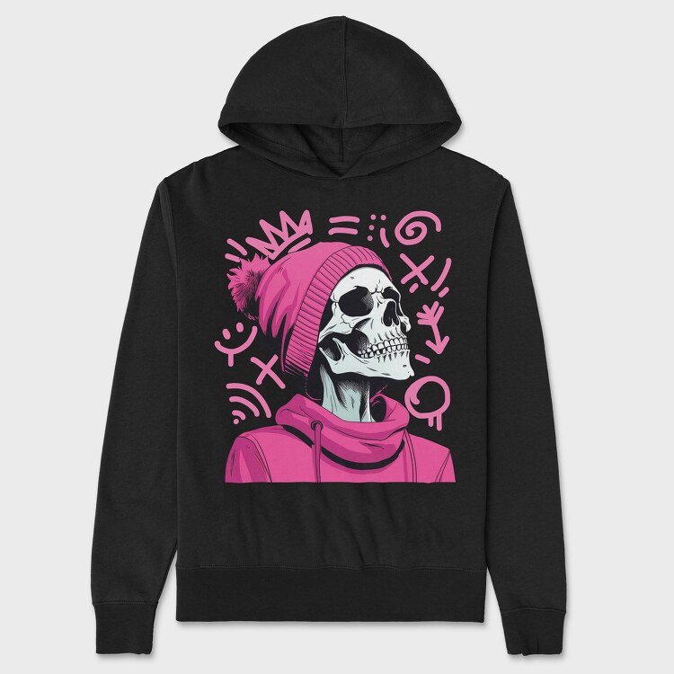Girlie Skeleton, Унисекс Мъжко Суичър