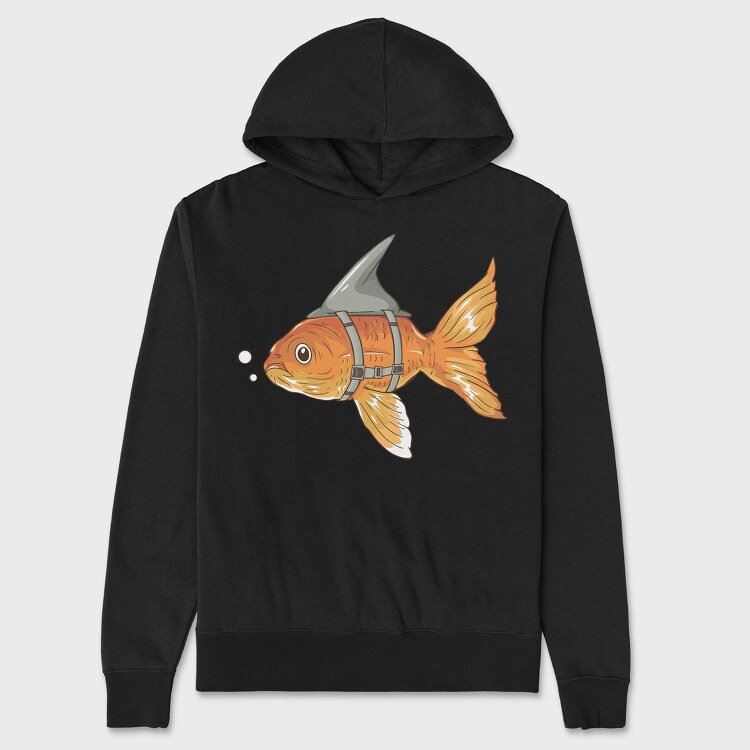 Wanna Be Shark, Унисекс Мъжко Суичър
