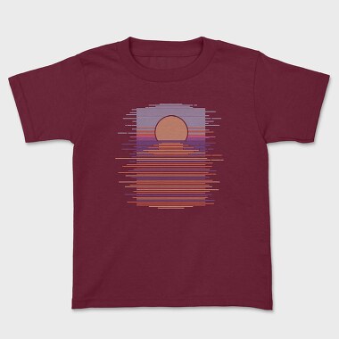 Landscape Sunset Tshirt, Kids' T-Shirt