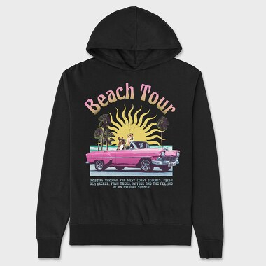 Унисекс Мъжко Суичър, Beach Tour