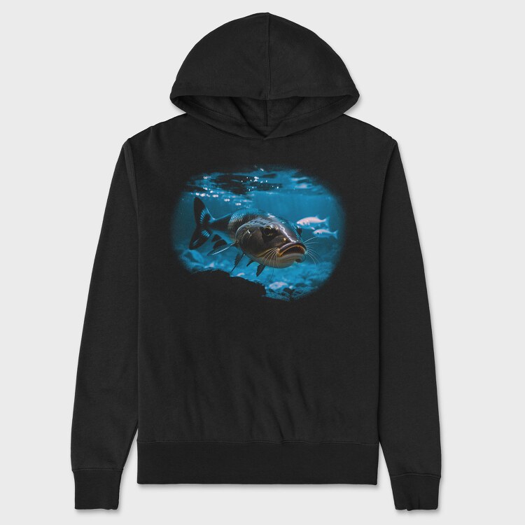 Catfish, Unisex Men's Hoodie