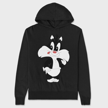 Cartoon Retro Looney Tunes Tiny 3, Unisex Men's Hoodie