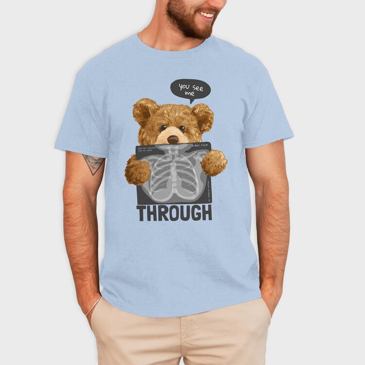 Books Ghost, Unisex Men's T-Shirt