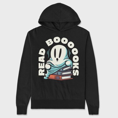 Books Ghost, Unisex Men's Hoodie