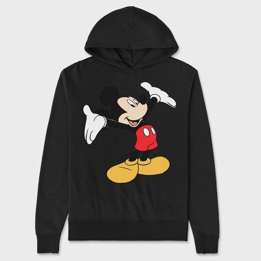 Cartoon Retro Mickey Mouse 6, Unisex Men's Hoodie